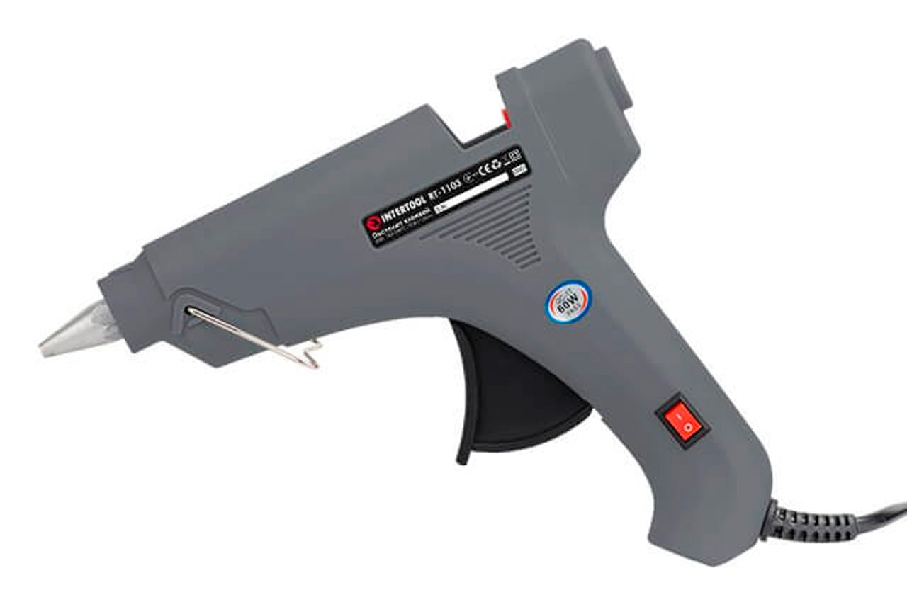 Пистолет клеевой Intertool - 11,2 мм x 60 Вт