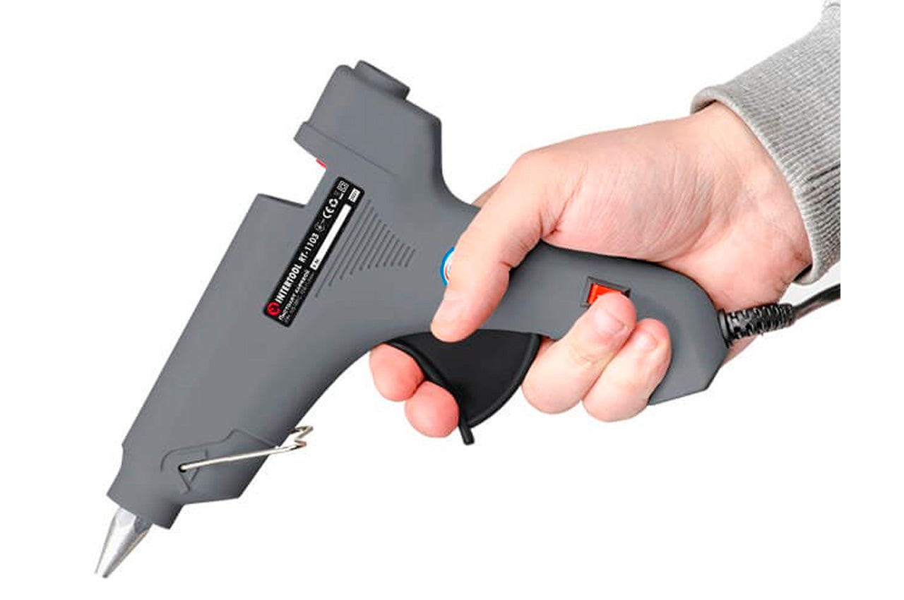 Пистолет клеевой Intertool - 11,2 мм x 60 Вт