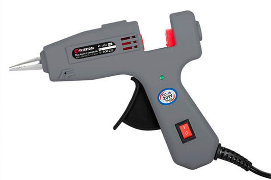 Пистолет клеевой Intertool - 7,2 мм x 20 Вт