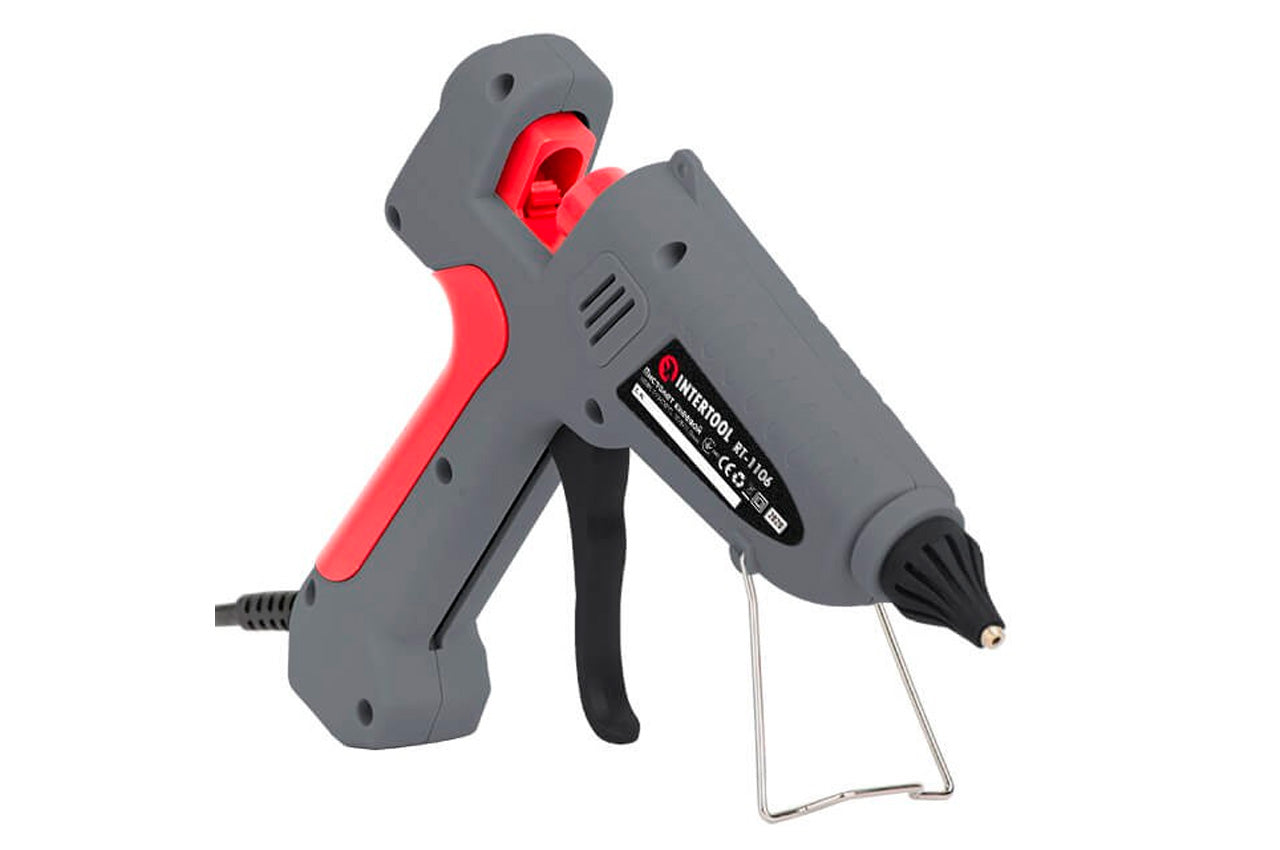 Пистолет клеевой Intertool - 11,2 мм x 100 Вт