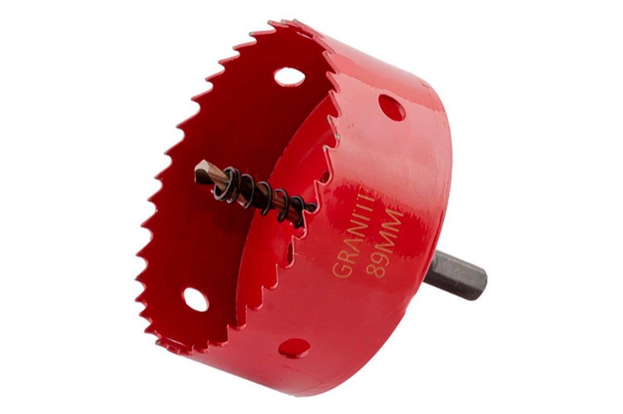 Сверло корончатое Granite - 89 мм биметаллическое