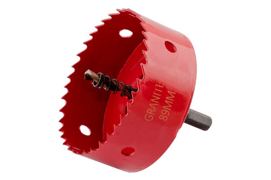 Сверло корончатое Granite - 89 мм биметаллическое