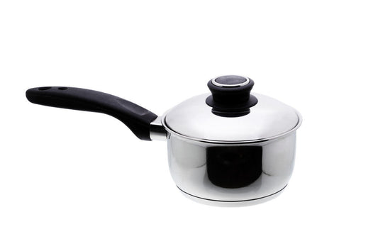 Ковш нержавеющий Empire - 140 мм x 0,7 л с крышкой