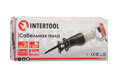 Пила сабельная Intertool - 710 Вт