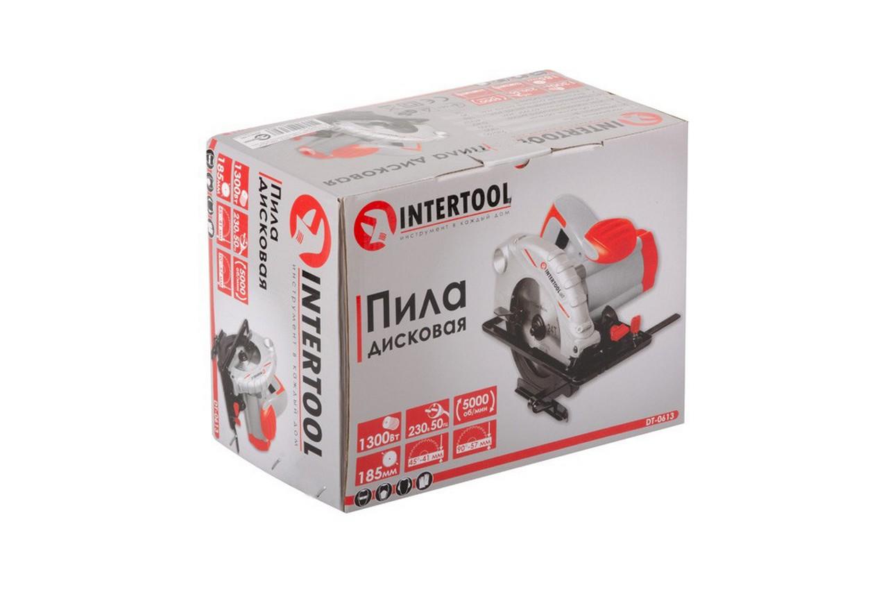Пила циркулярная Intertool - 1300 Вт