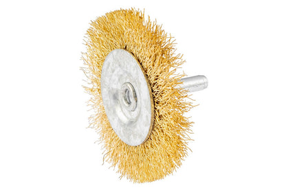 Щетка дисковая на дрель Mastertool - 60 мм рифленая