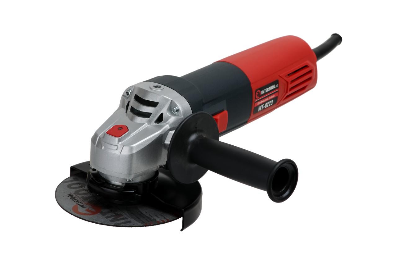 Угловая шлифмашина Intertool - 1100 Вт x 125 мм