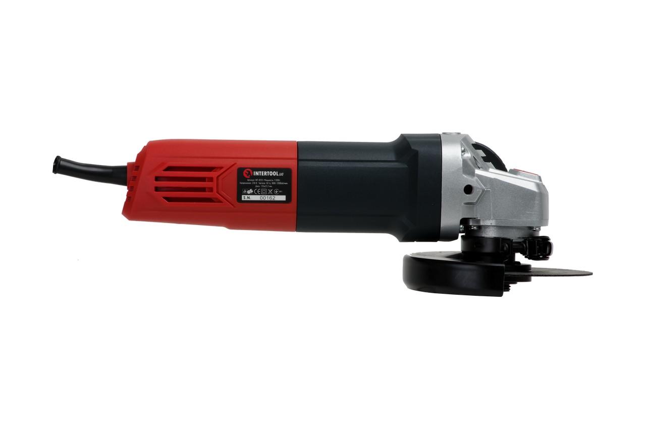 Угловая шлифмашина Intertool - 1100 Вт x 125 мм