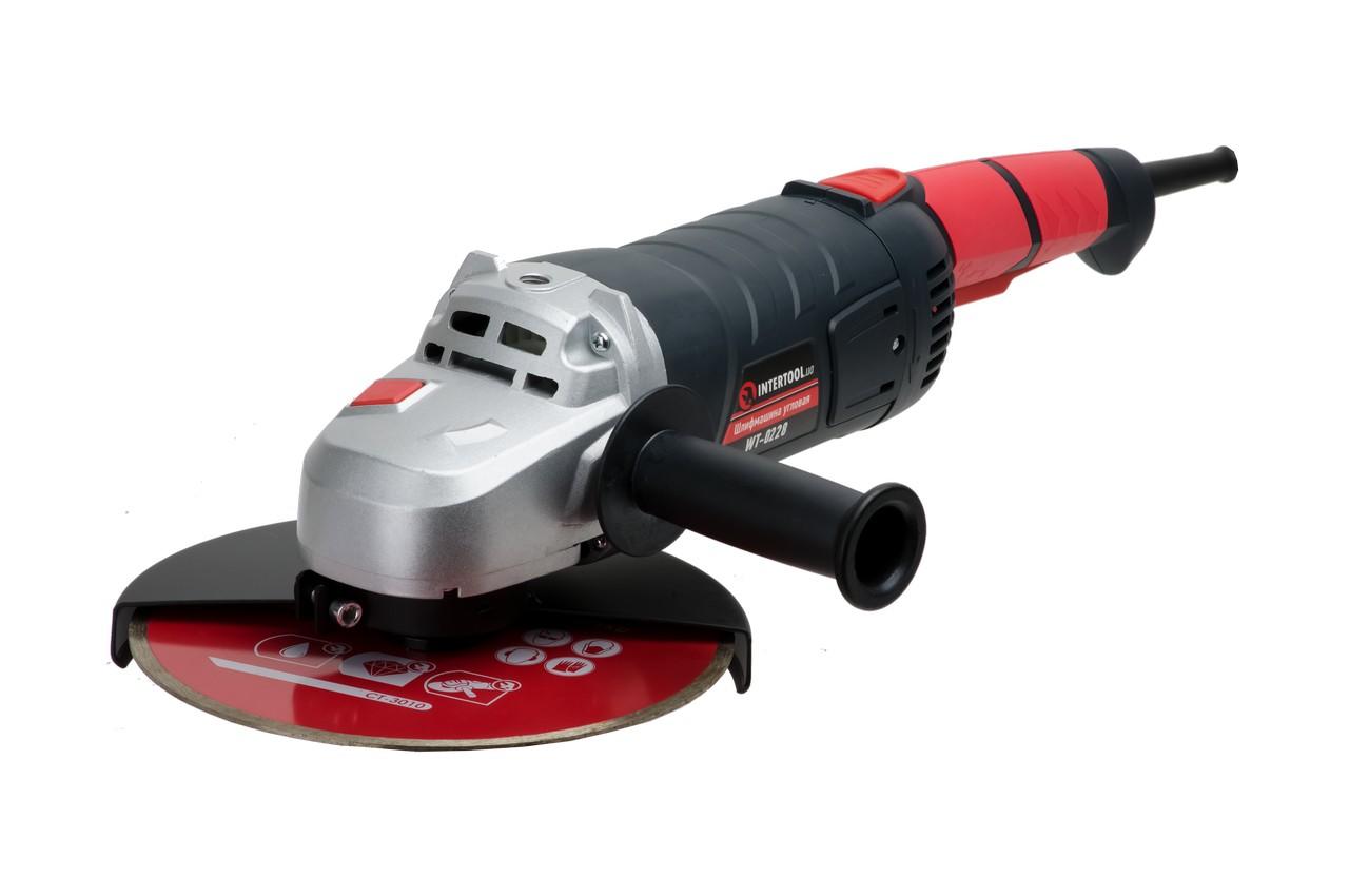 Угловая шлифмашина Intertool - 2400 Вт x 230 мм