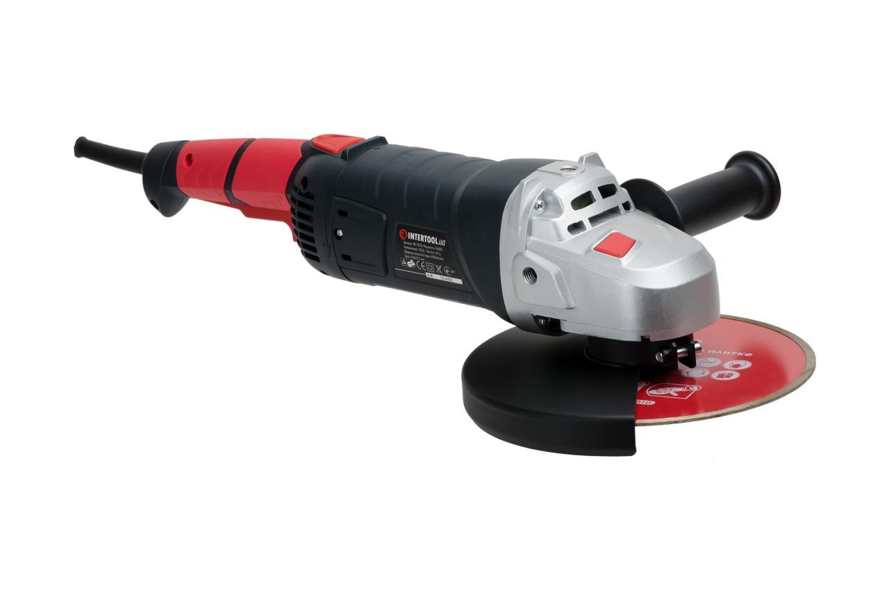 Угловая шлифмашина Intertool - 2400 Вт x 230 мм