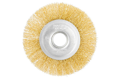 Щетка дисковая Mastertool - 100 x 22,2 мм рифленая