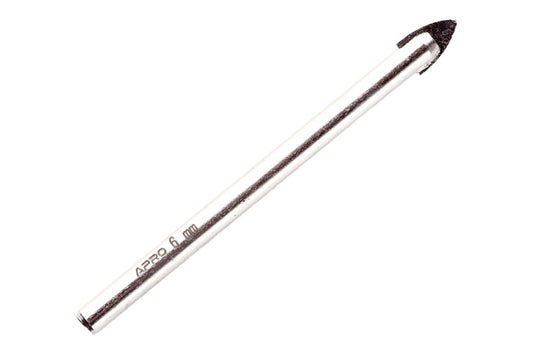 Сверло по стеклу и керамике Apro - 6 мм