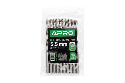Сверло по металлу Apro - 5,8 мм Р6М5