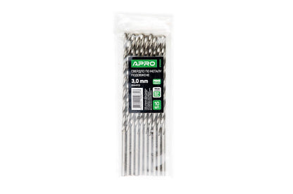 Сверло по металлу Apro - 3,0 мм удлиненное Р6М5
