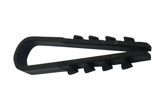 Дюбель-елочка Apro - 12 мм круглая черная (100 шт.)