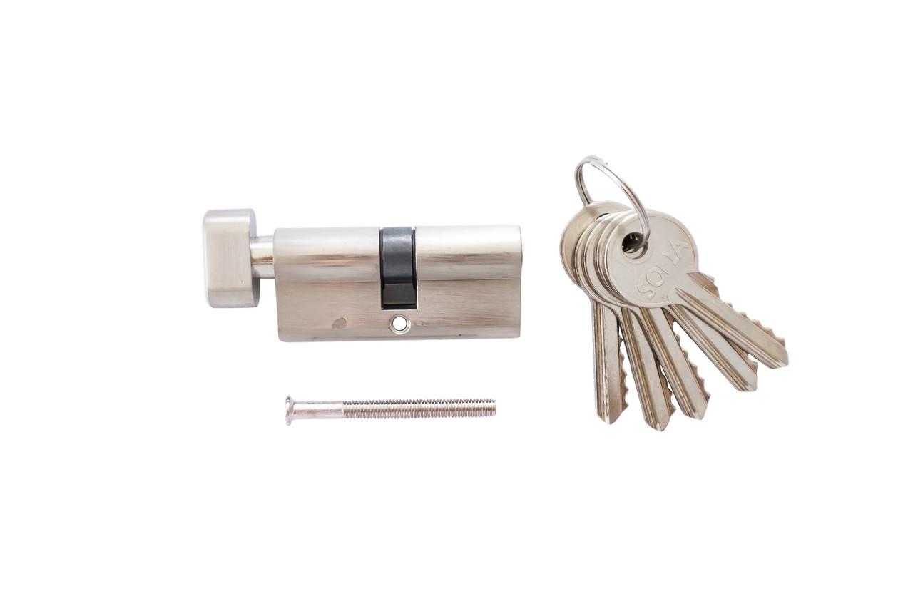 Цилиндр английский FZB - 70 мм 35/35 к/п SN (цинк)