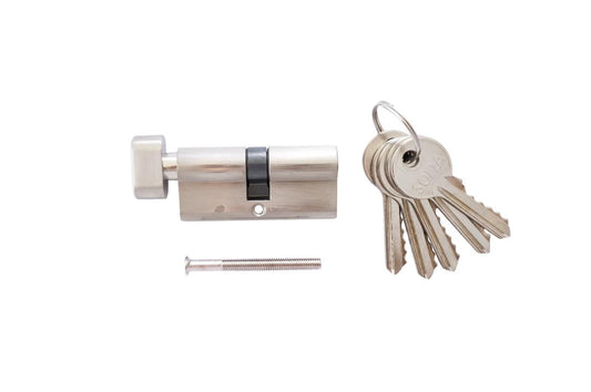 Цилиндр английский FZB - 70 мм 35/35 к/п SN (цинк)