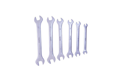 Набор рожковых ключей Сила - 6 шт. (6-17 мм)