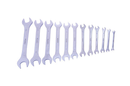 Набор рожковых ключей Сила - 12 шт. (6-32 мм)
