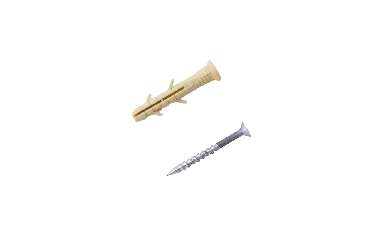 Дюбель-гвоздь Apro - 6 x 40 мм потай (100 шт.)