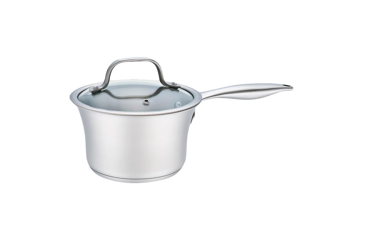 Сотейник нержавеющий Maestro - 160 мм x 1,25 л с крышкой