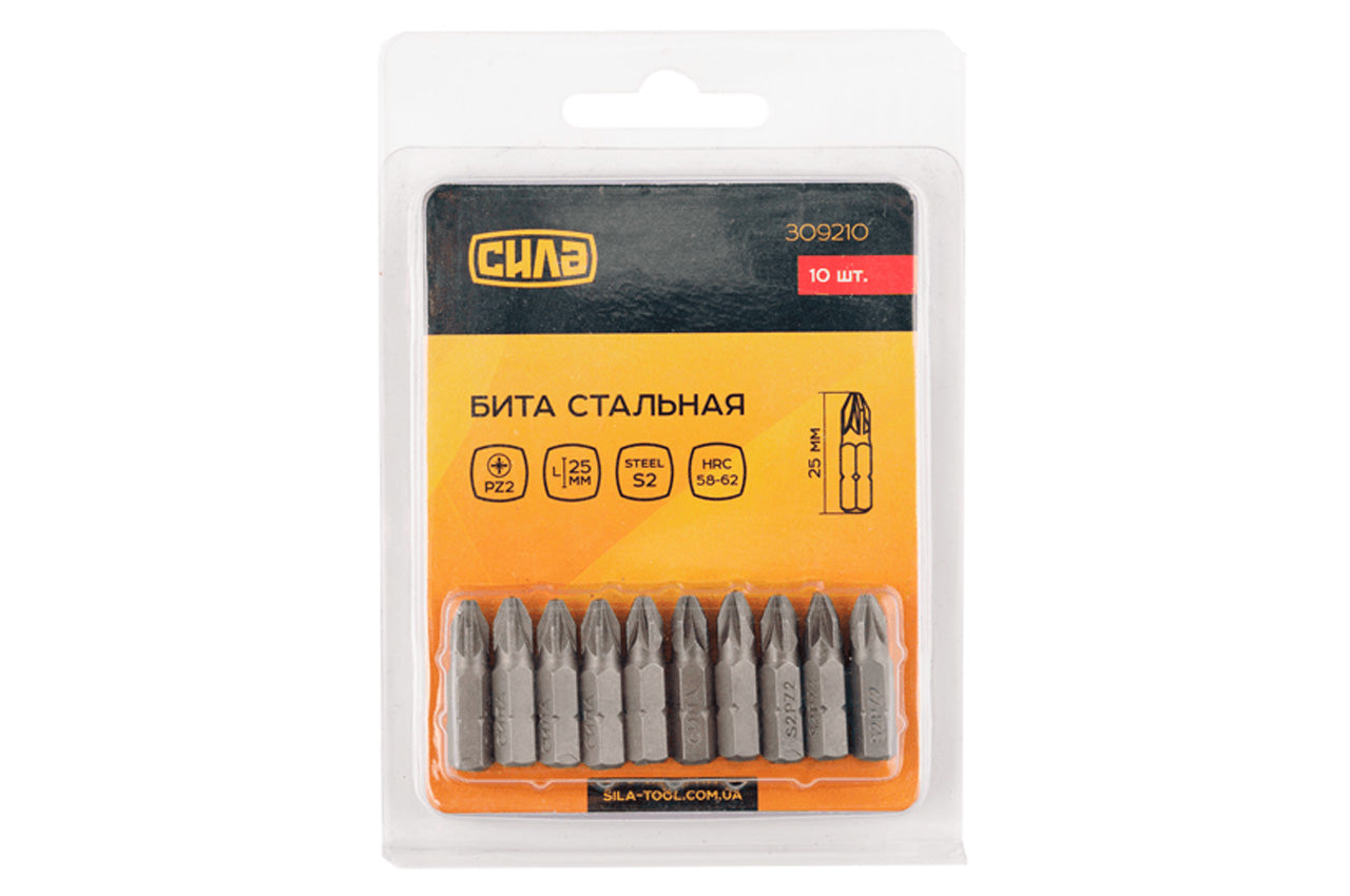 Біта Сила - PZ1 x 25 мм (10 шт.)