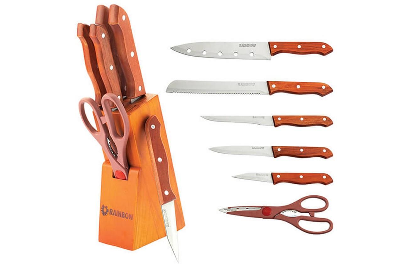 Набор ножей Rainbow - 7 ед. MR-1401