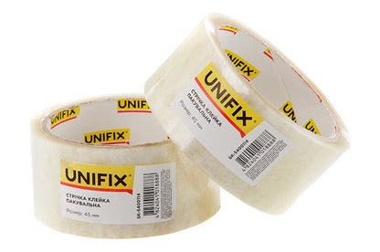 Скотч Unifix - 45 мм x 50 м x 40 мкм, прозрачный