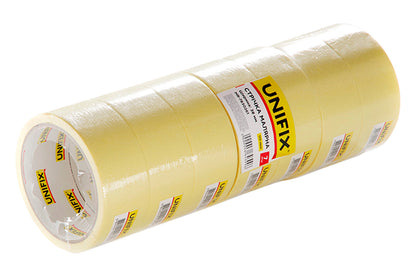 Лента малярная Unifix - 38 мм x 20 м желтая