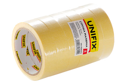 Лента малярная Unifix - 25 мм x 40 м желтая