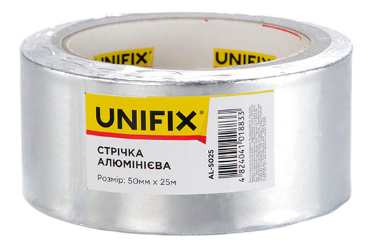 Скотч алюминиевый Unifix - 50 мм x 25 м