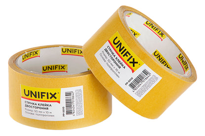 Скотч двухсторонний Unifix - 50 мм x 10 м полипропилен