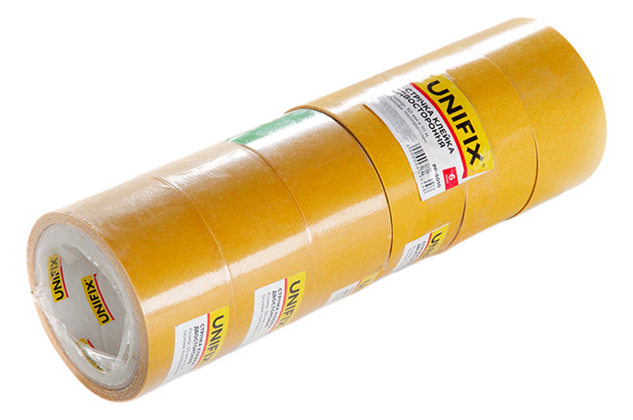 Скотч двухсторонний Unifix - 50 мм x 10 м полипропилен