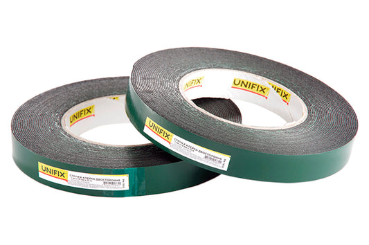 Скотч двухсторонний Unifix - 19 мм x 10 м вспененный