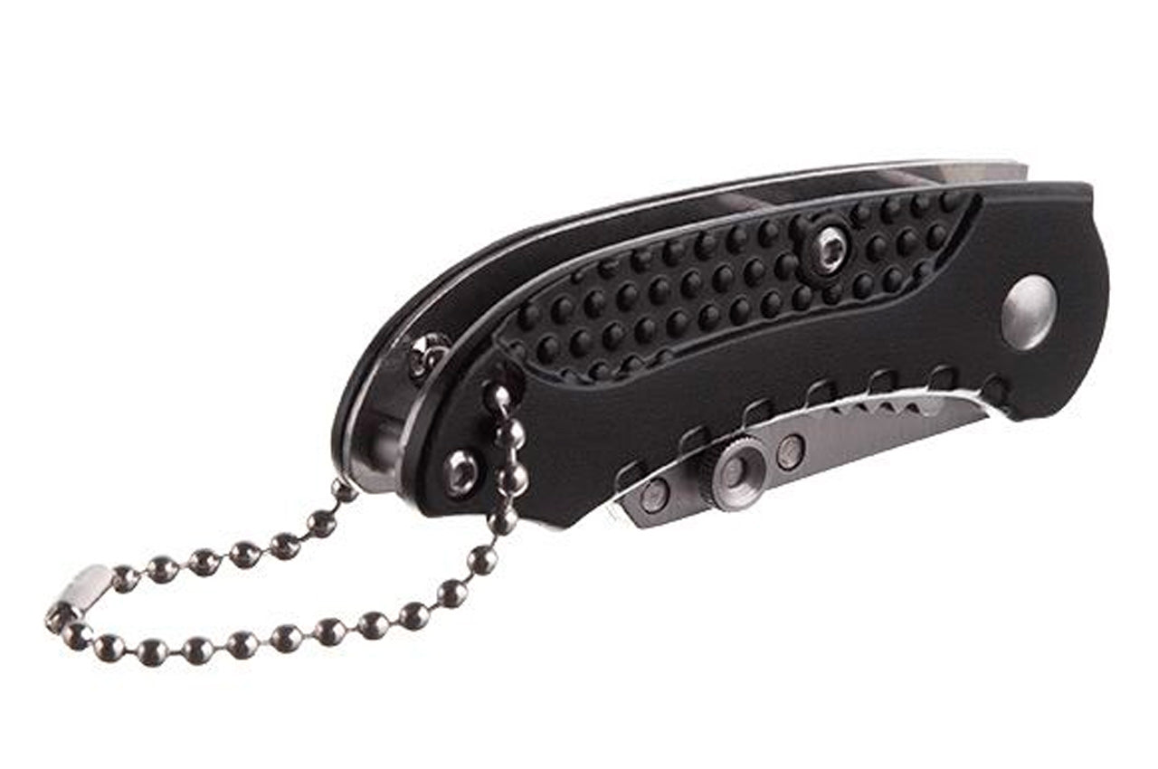 Нож Intertool - трапециевидный, алюминиевый мини 9 мм