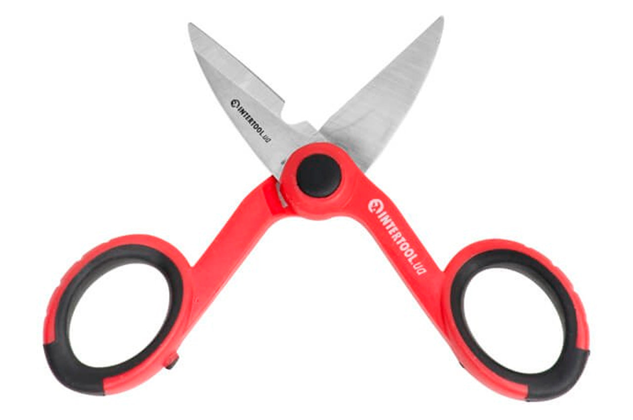 Ножницы электрика Intertool - 140 мм