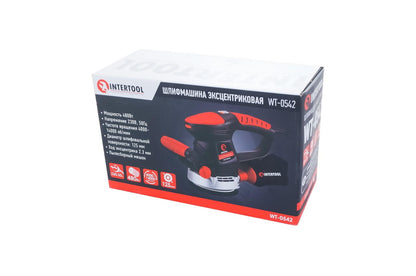 Эксцентриковая шлифмашина Intertool - 480 Вт SemiPro