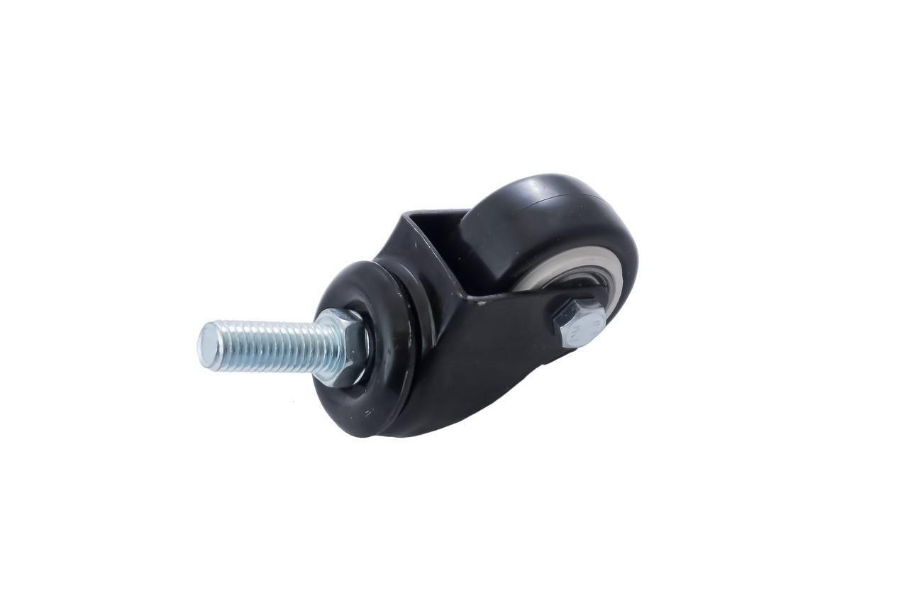 Опора колесная FZB - 40 мм со штырем черная