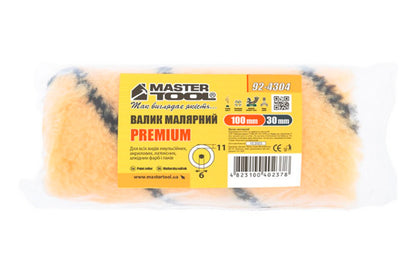 Валик премиум Mastertool - 6 х 30 х 100 мм