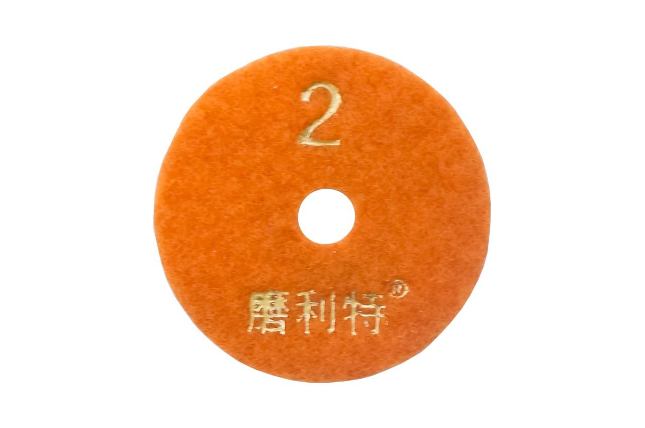 Круг алмазный шлифовальный Рамболд - 80 мм x №2 для сухой