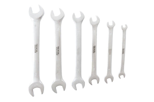 Набор рожковых ключей Mastertool - 6 шт. (6-17 мм)