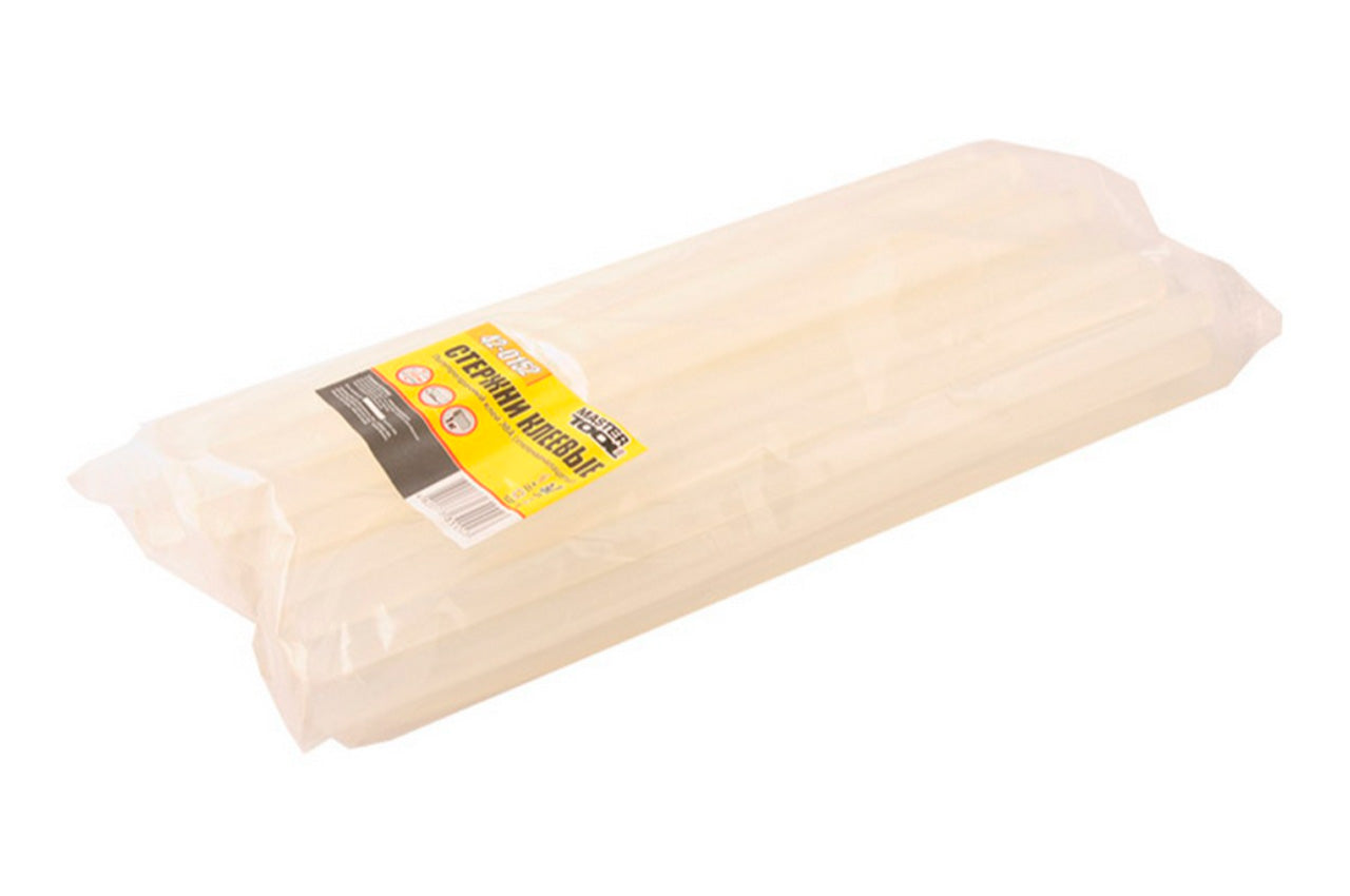 Клеевые стержни Mastertool - 7,2 x 200 мм прозрачные (1 кг) пакет