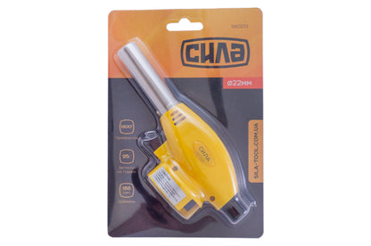 Горелка газовая c пьезоподжигом Сила - 166 мм
