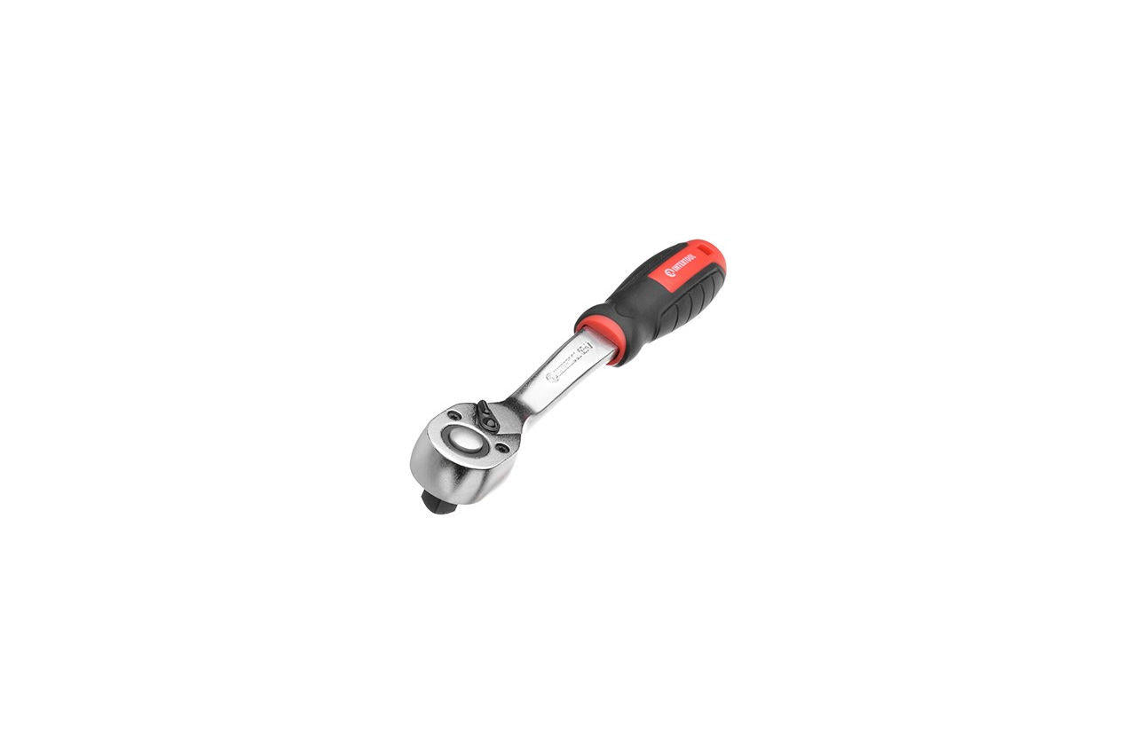 Ключ трещоточный (рукоятка с храповым механизмом) Intertool - 1/2" x 72T Storm