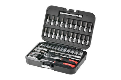 Набор инструмента Intertool - 1/4" 46 ед. Storm