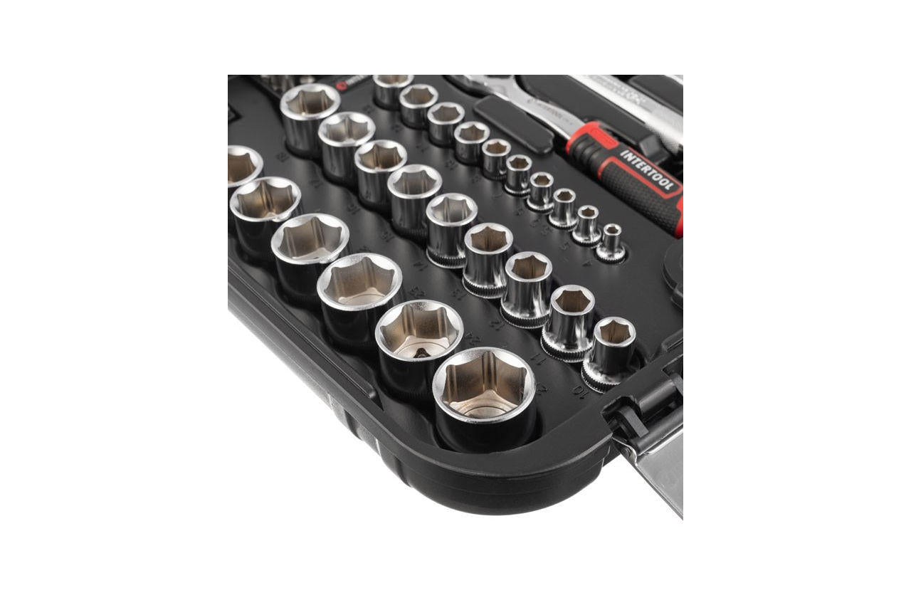 Набор инструмента Intertool - 1/4" x 1/2 73 ед. Storm