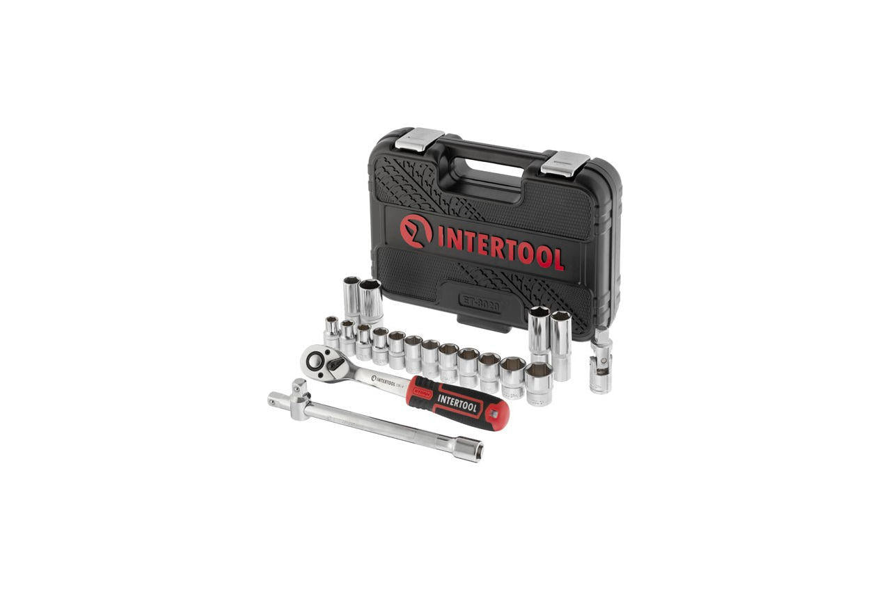 Набор инструмента Intertool - 1/2" 20 ед. Storm
