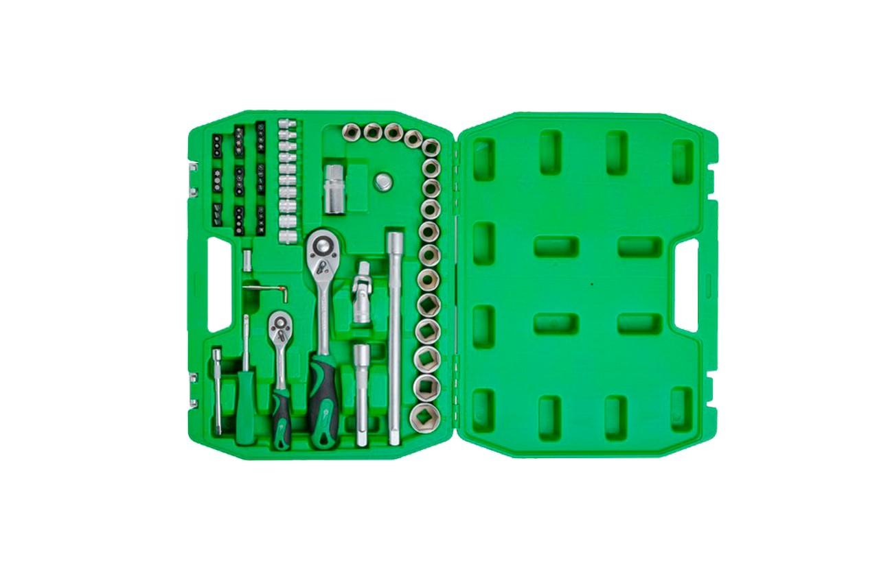 Набор инструмента Intertool - 1/4" x 1/2" 82 ед. SemiPro