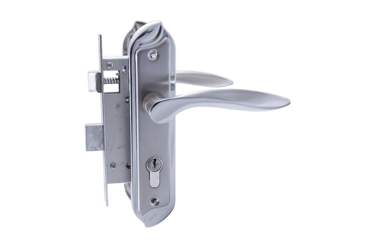 Ручка на планке с корпусом FZB - 58 мм ЕТ-191 SN/CP