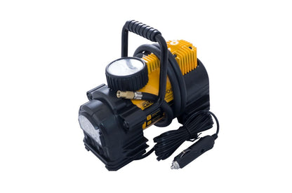 Миникомпрессор автомобильный Сила - 7 атм x 37 л/мин однопоршневой с фонариком